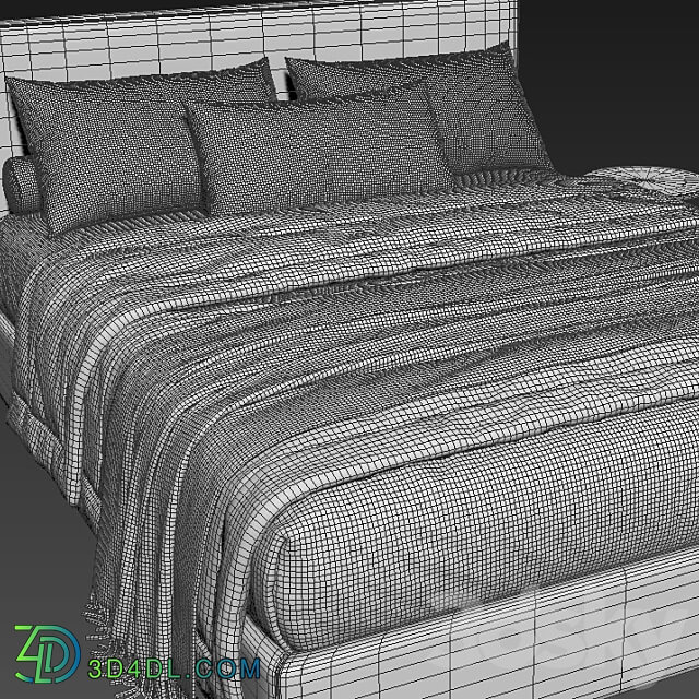 Lema CAMILLE Bed Bed 3D Models