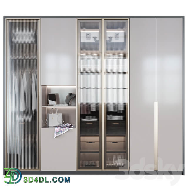 Wardrobe 10 Wardrobe Display cabinets 3D Models