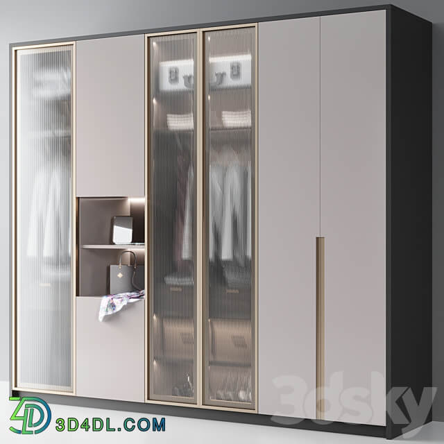 Wardrobe 10 Wardrobe Display cabinets 3D Models