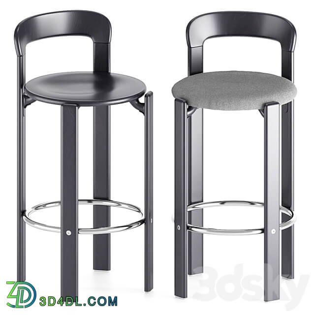 Hay. REY BAR STOOL. 3D Models