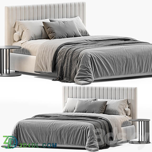 CLAY MAISON By Bolzan Letti Bed 3D Models