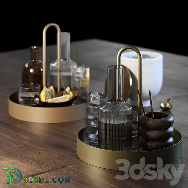 Ferm Living Decorative Set 3D Models