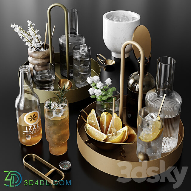 Ferm Living Decorative Set 3D Models