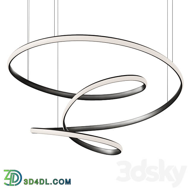 VISIONARY LIGHTING Broadwindsor Large Spiral Pendant light 3D Models