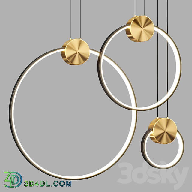 Pendant lamp WOLKE Lampatron Pendant light 3D Models