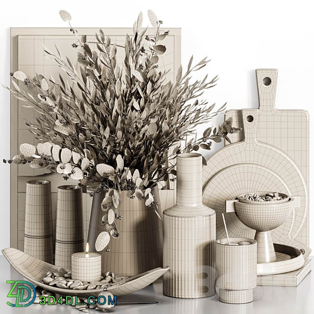 Kitchen accessories 025 3D Models