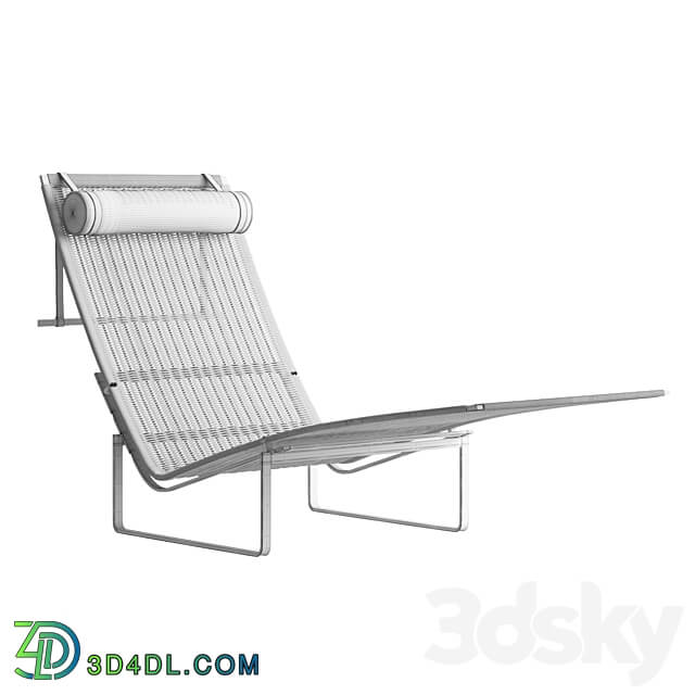 Fritz Hansen PK24 Lounge Chair 3D Models