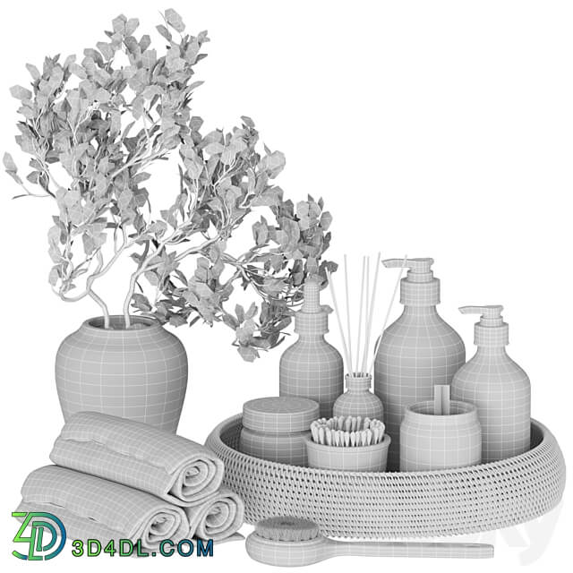 Bathroom Accessories 05 3D Models