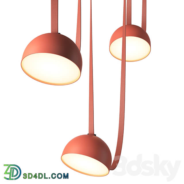 Vibia Plusminus Semispheres Pendant light 3D Models