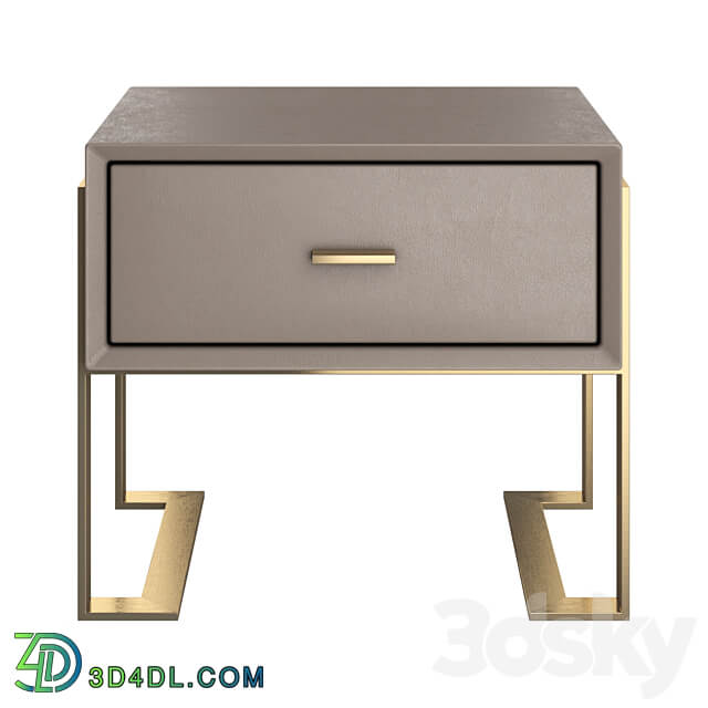 Light luxury bedside table Sideboard Chest of drawer 3D Models
