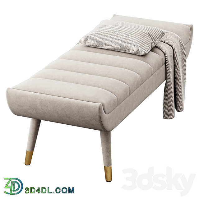 Accent Bench by Modway 3D Models