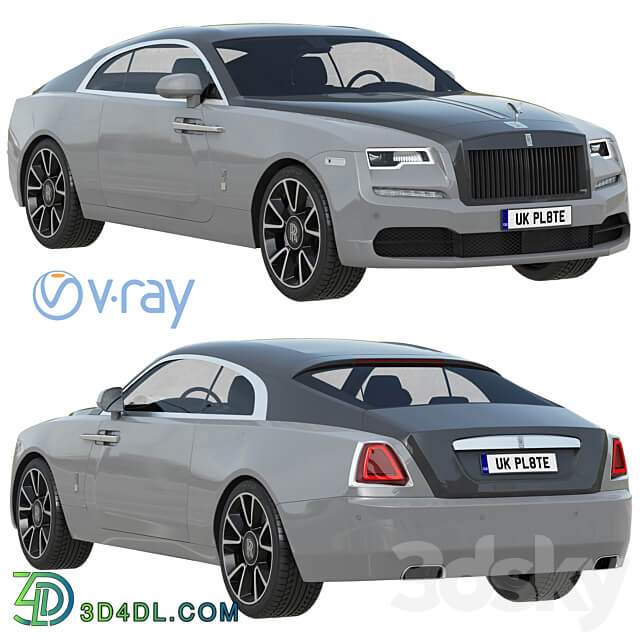 Rolls Royce Wraith 3D Models