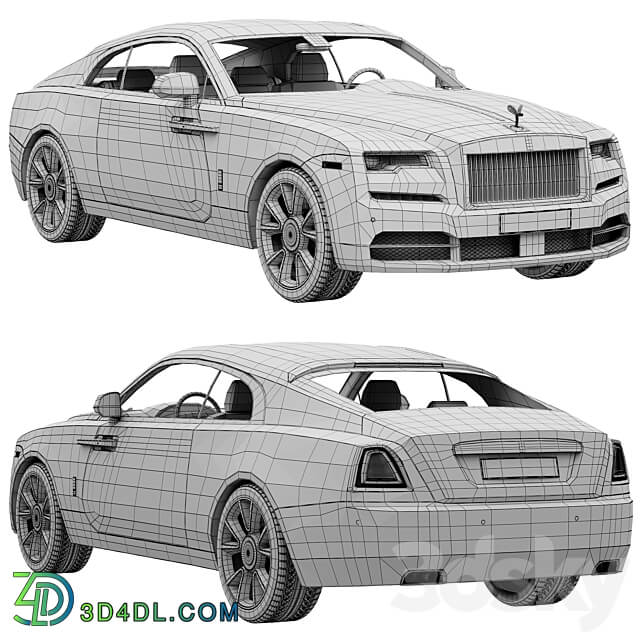 Rolls Royce Wraith 3D Models