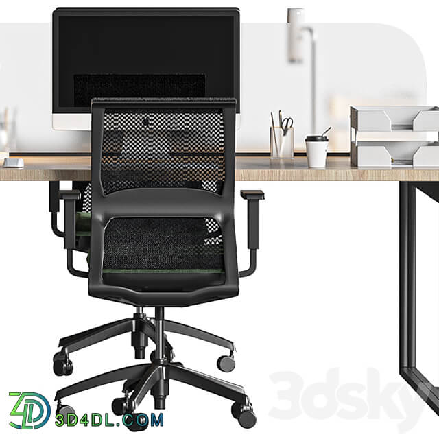 oval office set 3D Models