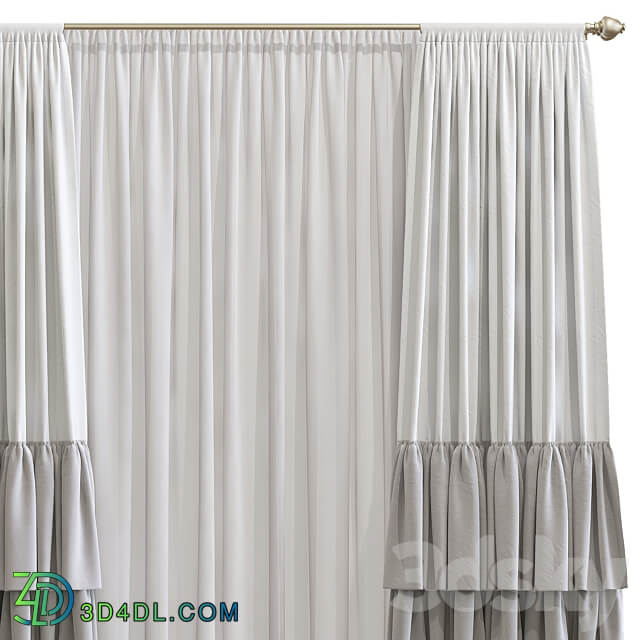 Curtain 43 3D Models