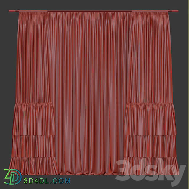 Curtain 43 3D Models