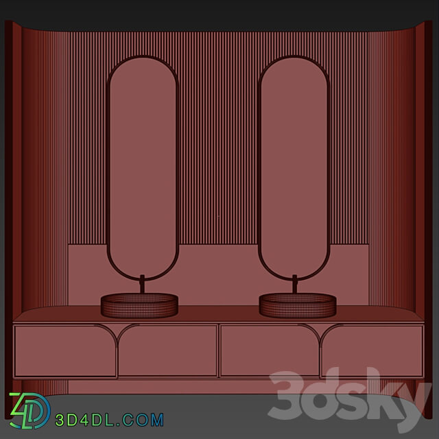 Luxury Bathroom Set 1 3D Models