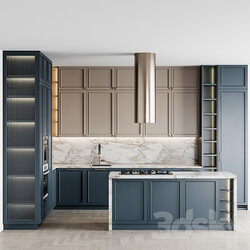 kitchen Neoclassic145 Kitchen 3D Models 