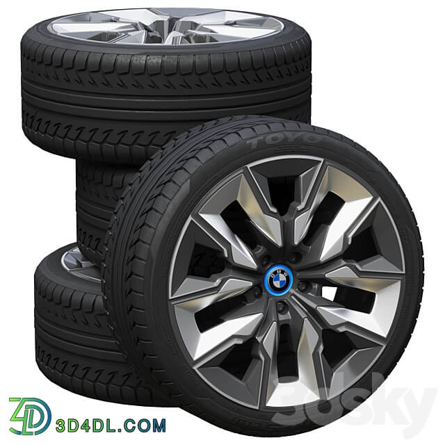 BMW wheels 3D Models