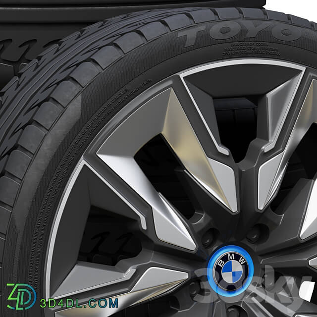 BMW wheels 3D Models