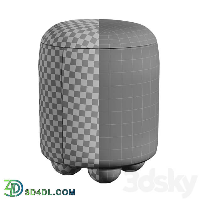 Puffs Fahri Mozu Orsetto 3D Models