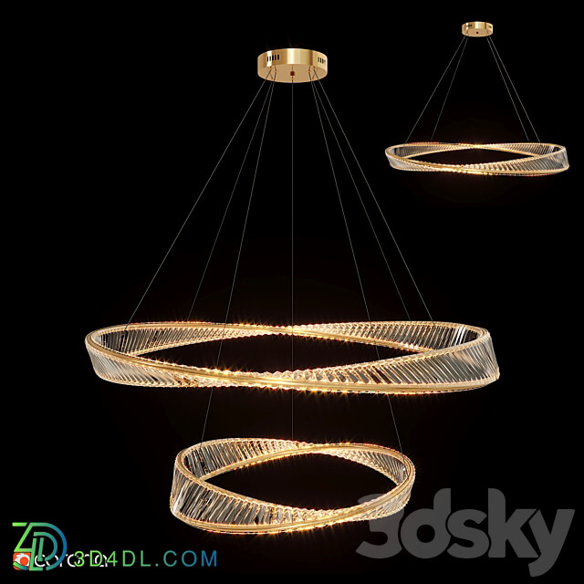 Bertold X Pendant light 3D Models