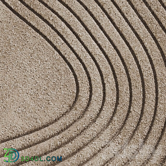 Zen Carpets by Bolia 3D Models