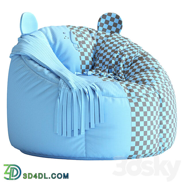 Koala Bean Bag Chair 3D Models