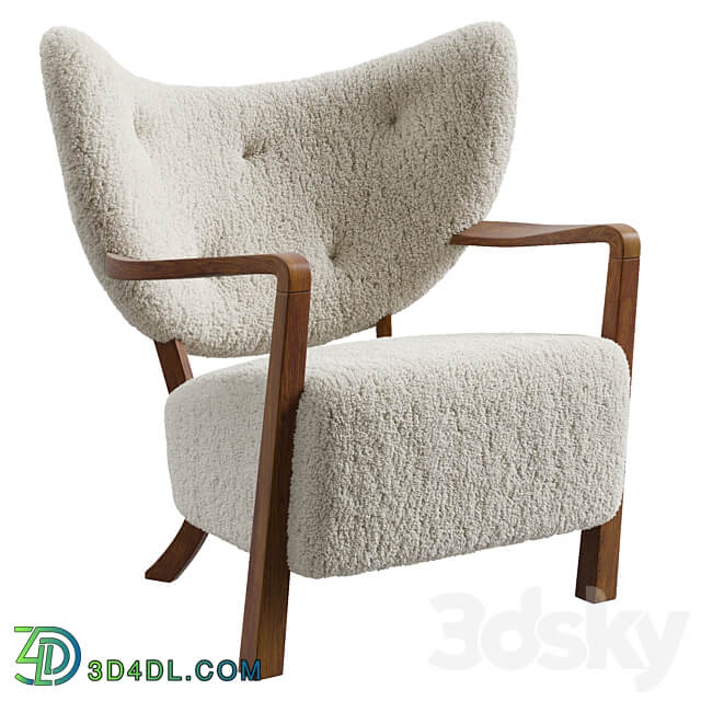  Tradition Wulff Armchair 3D Models