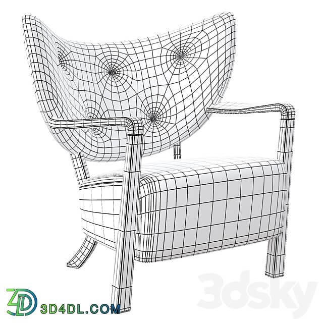  Tradition Wulff Armchair 3D Models