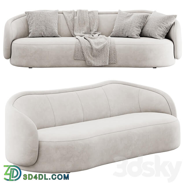 Pia sofa by Christophe Delcourt 3D Models