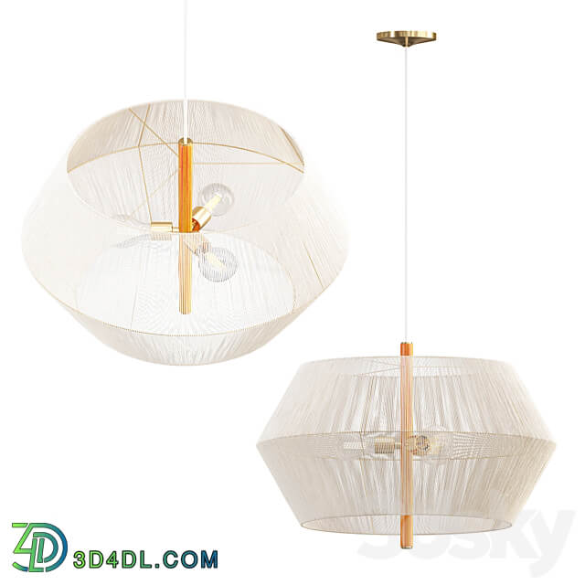 Totora by Nicholas Obeid Pendant light 3D Models