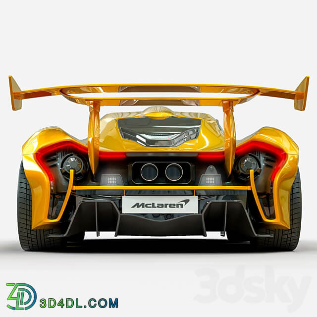McLaren P1 3D Models
