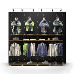 clothes shop outdoor clothing 01 3D Models 