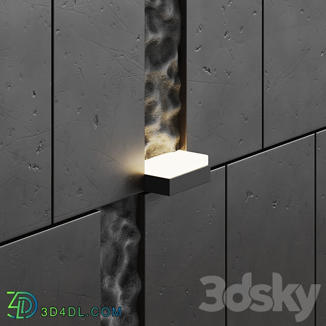 Decorative wall panel 6 3D Models