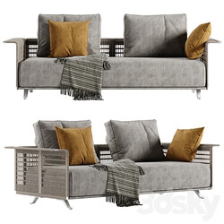 Poltrona Frau Solaria sofa 3D Models 