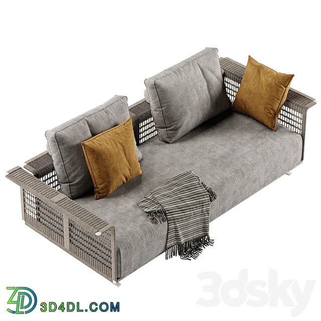 Poltrona Frau Solaria sofa 3D Models