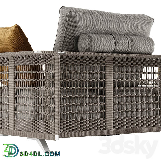 Poltrona Frau Solaria sofa 3D Models