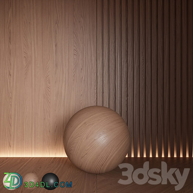 Wood material seamless 3D Models