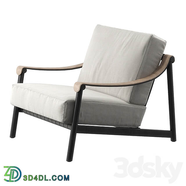 Hudson lounge chair 3D Models