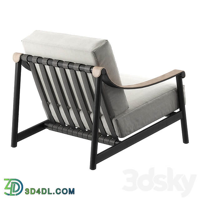 Hudson lounge chair 3D Models