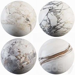 Collection Marble 61 3D Models 