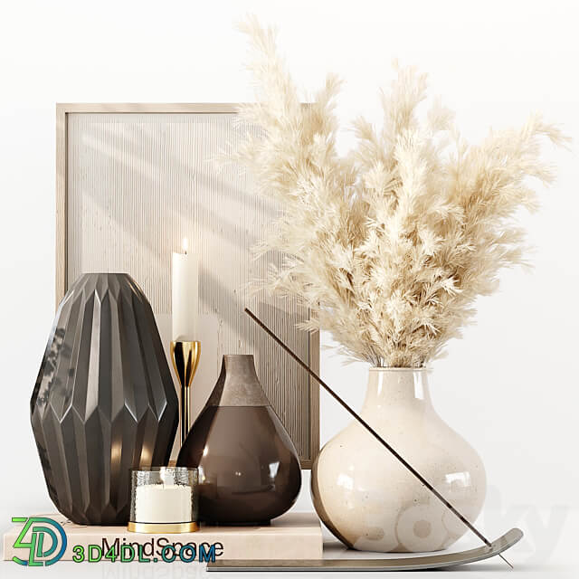 Decorative Set 120 3D Models