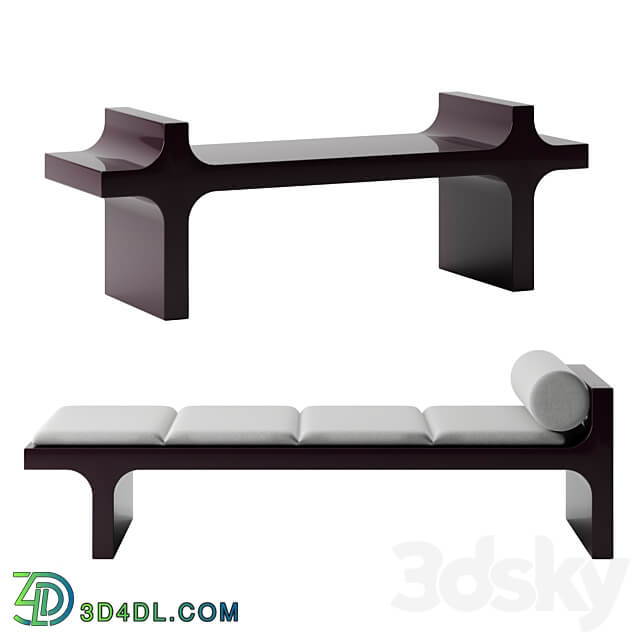 DHARMA bench by Baxter Other 3D Models