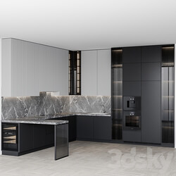 kitchen modern163 Kitchen 3D Models 