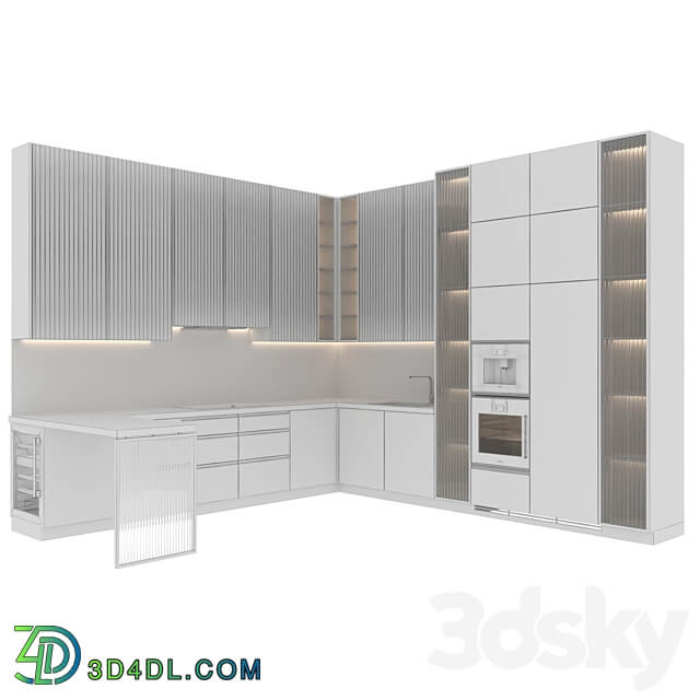 kitchen modern163 Kitchen 3D Models