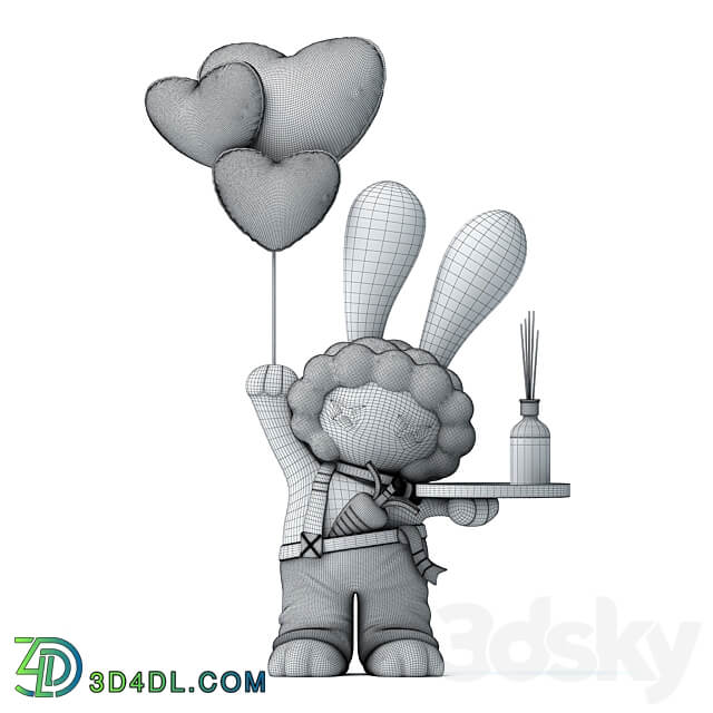 rabbit toys 3D Models