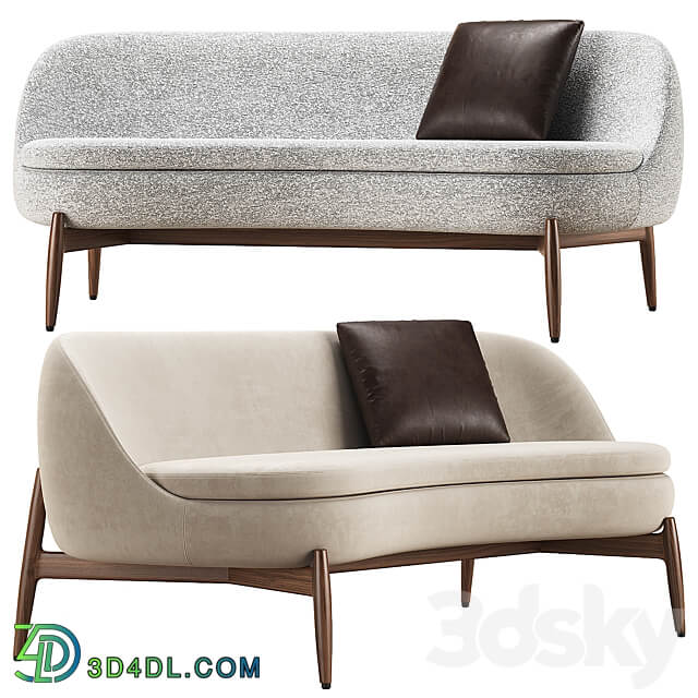 Sendai Sofa Minotti 3D Models