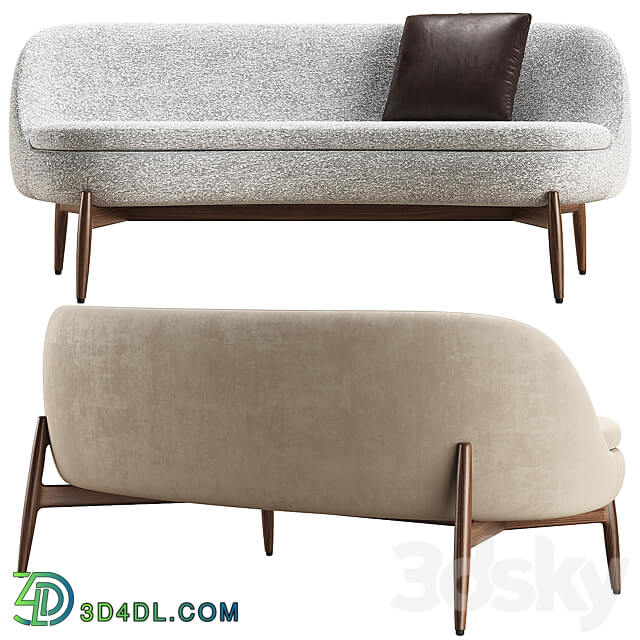 Sendai Sofa Minotti 3D Models