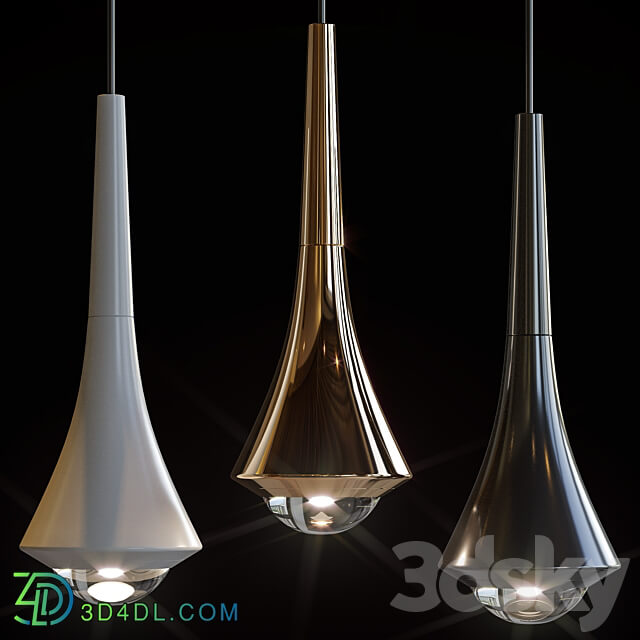 Pendant lamp ILMAR by Lampatron Pendant light 3D Models